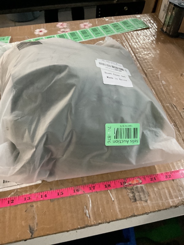 Photo 1 of BDEAR Linen Feel Olive Green Duvet Cover King Size 104'' W x 90'' L, 100% Washed Cotton Duver Cover with Zipper Closure Plus 2 Pillowcases, Cozy and Breathable