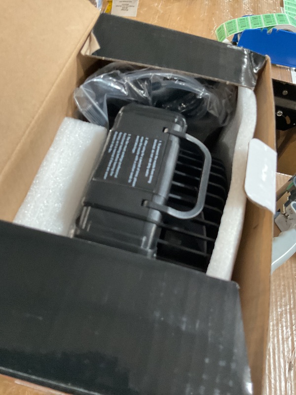 Photo 1 of Protable Misting Fan, 6L Bucket Misting Fans with Remote, 20000mAh Rechargeable Battery Portable Fan for Outdoors Patios, Camping Fans 45°/90° Adjustable, Hanging & Lighting for Outdoor Cooling Gift