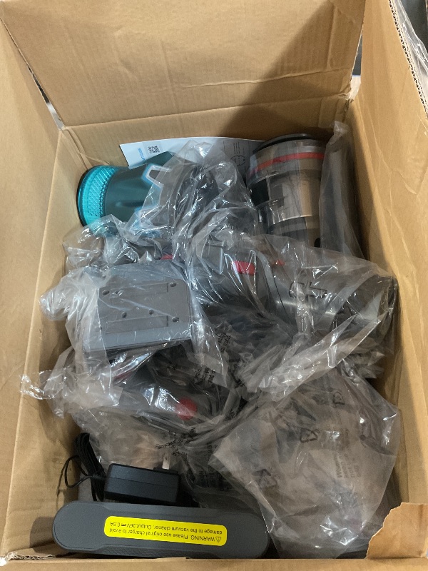 Photo 1 of (Missing pieces) Cordless Vacuum Cleaner 550W/45Kpa, Stick Vacuum Cleaners 60 Mins Max Runtime with Charging Dock, Self-Standing Handheld Vacuum