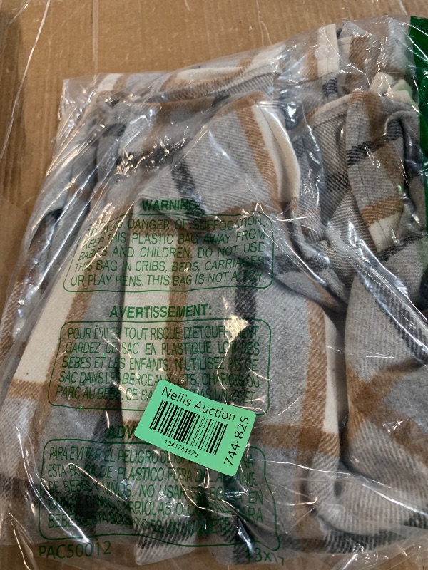 Photo 1 of Aimehonpe Boys Girls Casual Flannel Plaid Hoodies Fall Fashion Button Down Shirts Long Sleeve Cute Lightweight Jacket Coats, KhakiGrey, XX-Large
