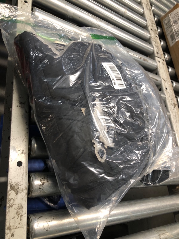 Photo 1 of (USED/FAIR) (BAGGED) Carhartt Men's Rain Defender Relaxed Fit Lightweight Insulated Hooded Jacket, Black