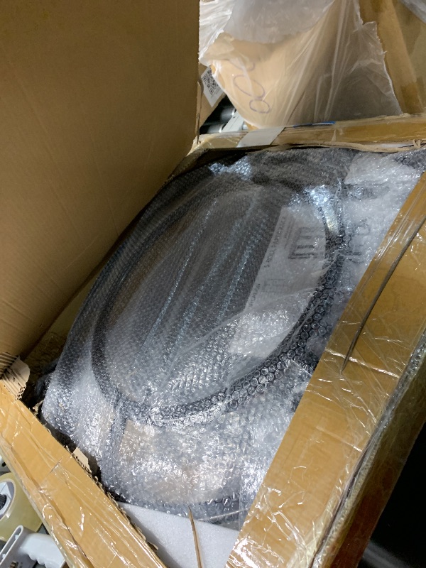 Photo 1 of GARVIN Paper Roll Holder, 5-Roll Paper Rack, Kraft Paper Roll Dispenser, Heavy Duty Metal, Suitable for Crafts Activity, Arts, Classroom, Up to 36 Inch Wide Rolls, 32" x 32" x 45", Black