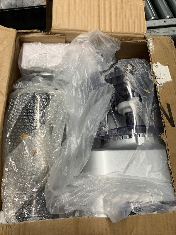 Photo 1 of ***(FOR PARTS ONLY/ NON FUNCTIONAL/ UNKNOWN IF MISSING PARTS)*** Homtone 16 Cup Food Processor, Large 11-in-1 Heavy Duty Food Processors and Blender Combo- 5 Preset Modes for Chopping,Shredding, Slicing, Kneading, Blending, Stepless Speed Control, 650W, S