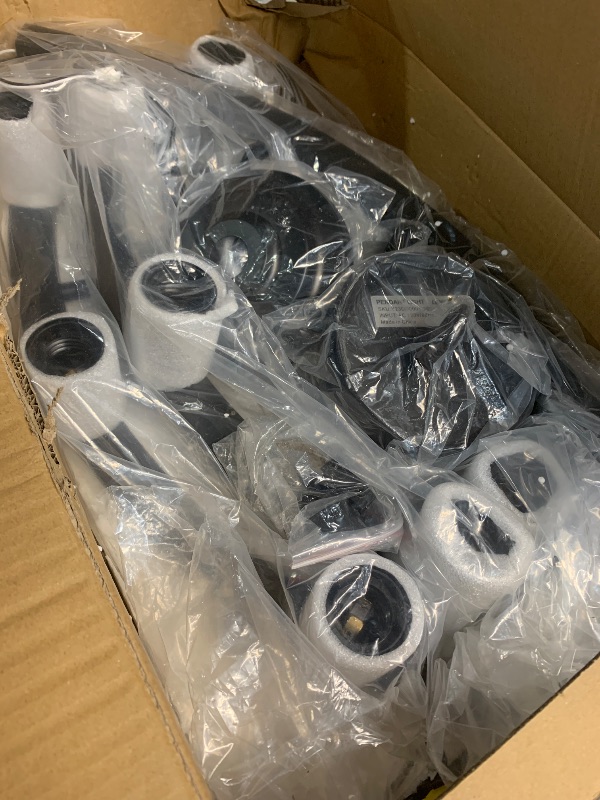 Photo 1 of (used)(see all images) LEDIARY 32 Inch 12 Lights Wagon Wheel Chandelier, Black Farmhouse Chandeliers for Dining Room Over Table, Modern Rustic 