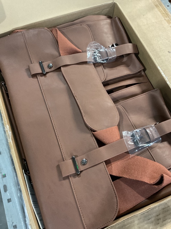 Photo 1 of (See all images) Messenger Bag for Men,15.6 Inch Vintage Laptop Bag Briefcase Satchel, Brown
