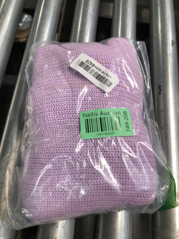 Photo 1 of (BAGGED) (4T) Afunbaby Baby Girl Boy Knit Sweater Blouse Pullover Sweatshirt Warm Crewneck Long Sleeve Tops for Infant Toddler (Knitted-Purple, 3-4T)