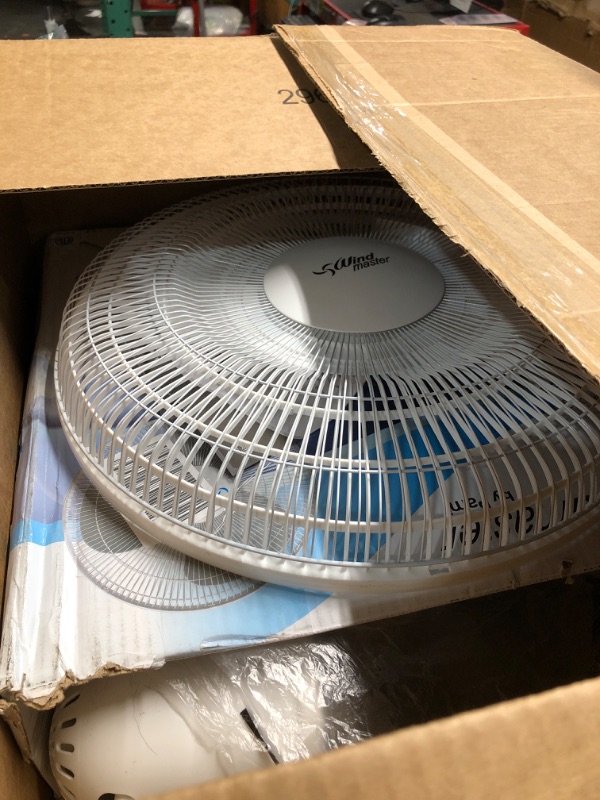 Photo 1 of (Incomplete) PAMI 16” Oscillating Pedestal Fan - Portable Floor Fan With 3 Speed Levels- Adjustable Tilt & Height- Powerful Air Flow Standing Room Fan- 