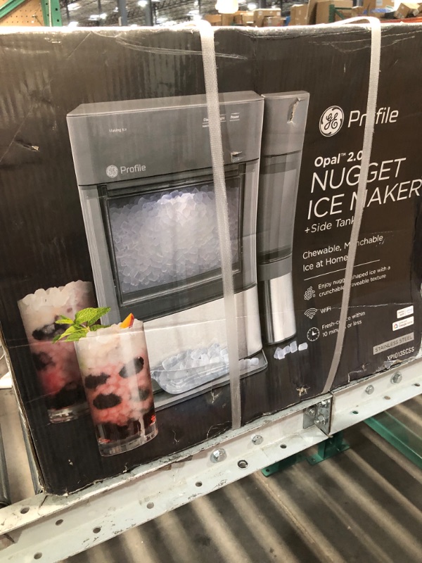 Photo 1 of *** PARTS ONLY *** GE Profile Opal 2.0 with 0.75 Gallon Tank, Chewable Crunchable Countertop Nugget Ice Maker, Scoop included, 38 lbs in 24 hours, Pellet Ice Machine with WiFi & Smart Connected, Stainless Steel