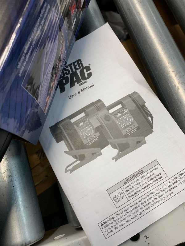 Photo 1 of (please see all images) Clore Automotive Booster PAC ES5000 1500 Peak Amp  Jump Starter