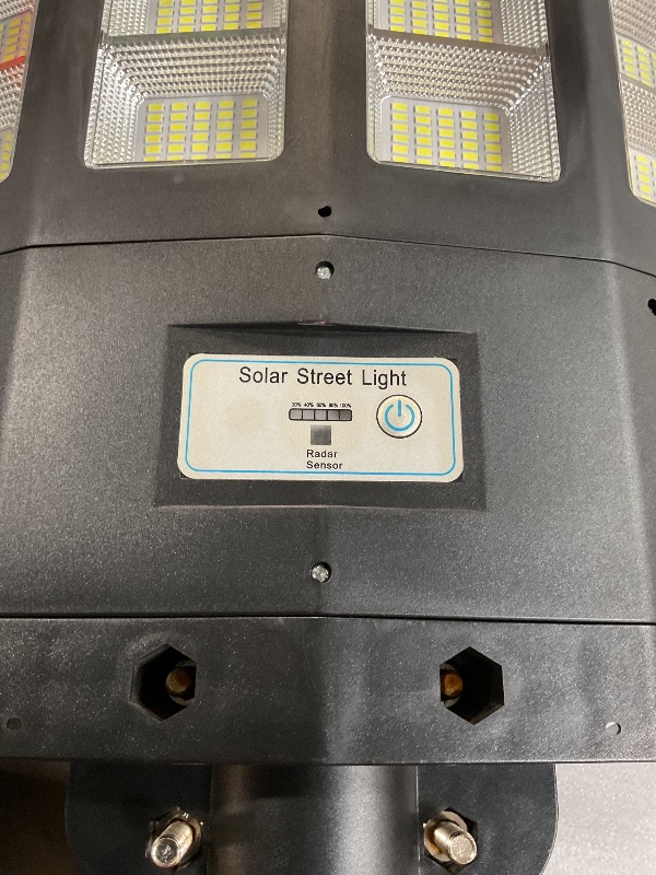 Photo 1 of (Sold for parts only) JOYEYE 10000W Solar Street Lights Outdoor: Commercial Solar Parking Lot Lights with Motion Sensor and Remote Control, IP66 Waterproof