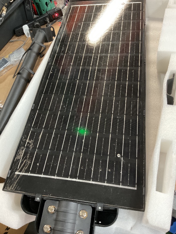 Photo 1 of (Sold for parts only) JOYEYE 10000W Solar Street Lights Outdoor: Commercial Solar Parking Lot Lights with Motion Sensor and Remote Control, IP66 Waterproof