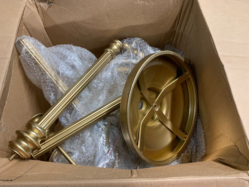 Photo 1 of (PARTIAL SET) (USED/FAIR) CANDEL Holder Stand, Brushed Brass 