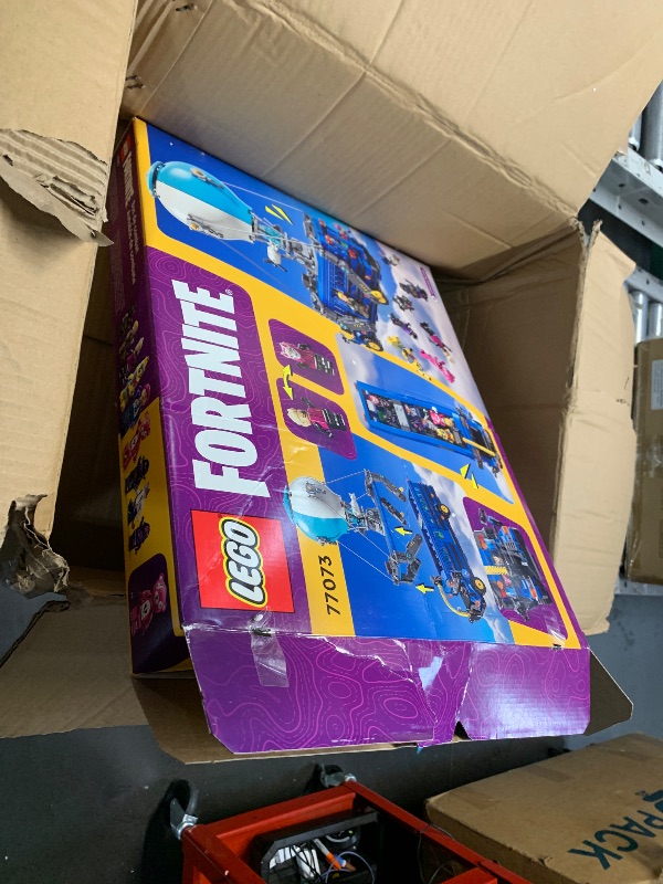 Photo 1 of  LOOSE PIECES- PREV USED - OPEN BAGS* LEGO Fortnite Battle Bus - Collectible Fortnite Toy for Kids, Boys and Girls, Ages 10+ - Pretend Play Set with 9 Minifigures from Video Game - Gift Ideas for Fans - 77073