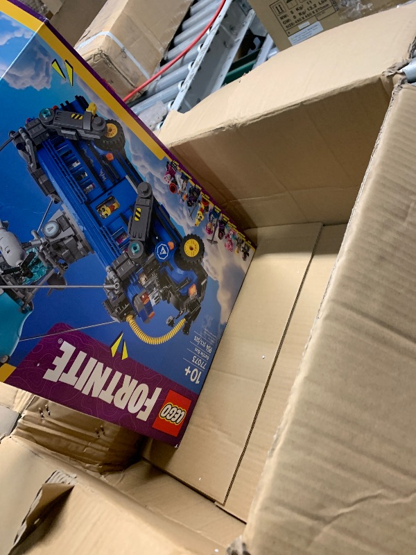 Photo 1 of  LOOSE PIECES- PREV USED - OPEN BAGS* LEGO Fortnite Battle Bus - Collectible Fortnite Toy for Kids, Boys and Girls, Ages 10+ - Pretend Play Set with 9 Minifigures from Video Game - Gift Ideas for Fans - 77073