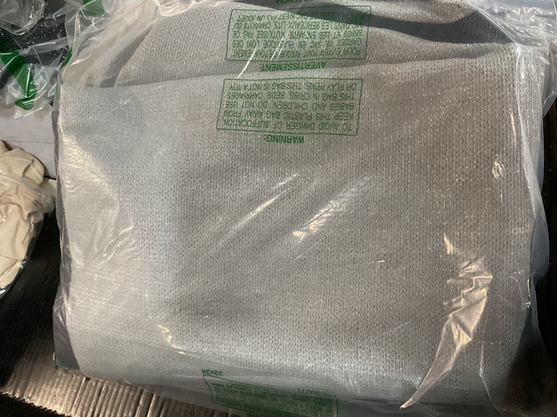 Photo 1 of Shade&Beyond 90% Sun Shade Cloth with Grommets, 10' X 10' Pergola Shade Cover Canopy, Mesh Tarp Sun Screens for Patio, Outdoor, Garden, Backyard, Light Gray