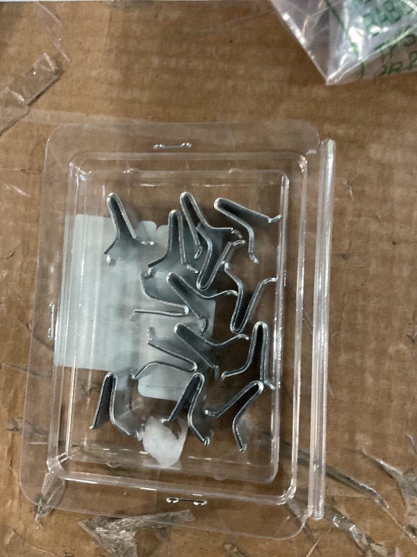 Photo 1 of Adjustable Steel Pilaster Shelf Support Clip – 14Pieces