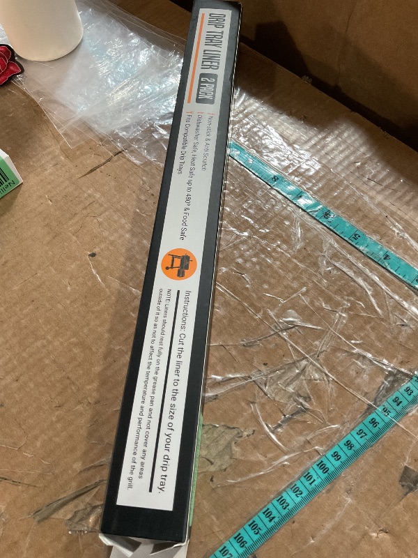 Photo 1 of [2 Pack] Customizable Drip Tray Liner & Reusable Liner for Traeger Pro Series 575, 22, 780