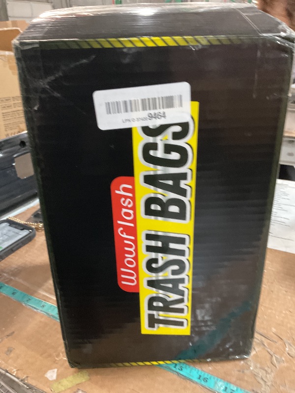 Photo 1 of 100 Count 55-60 Gallon Trash Bags, Sturdy & Tear-Resistant Commercial Can Liners 55 Gallon, Large Garbage Bags, Large Black Trash Bags for Commercial, Lawn and Leaf Bags