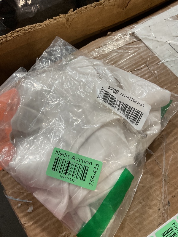 Photo 1 of (used) Chigant Satin Tops for Women Short Sleeve Silky Blouse Casual Crewneck Loose Shirt(White,Meium)