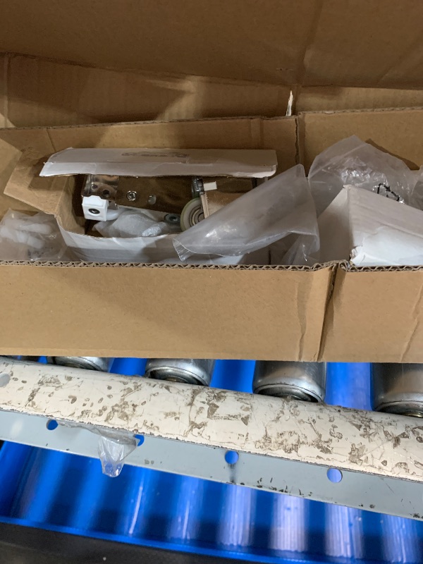 Photo 1 of CEAKIAN 42" Concealed Sliding Barn Door Hardware Kit with Soft Close Mechanism for 34-38in Passage Opening, Hidden Aluminum Track System, Wall Mount for Interior Wooden Door (NO Door)