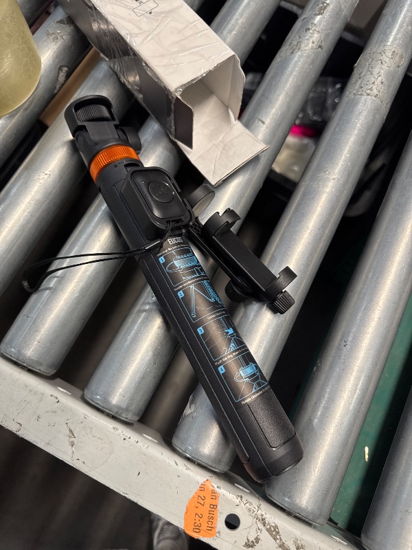 Photo 1 of (USED/FAIR) EUCOS 62" Phone Tripod, Tripod for iPhone & Selfie Stick Tripod with Remote, Extendable Phone Tripod Stand & Travel Tripod, Solidest Cell Phone Tripod Compatible with iPhone/Android