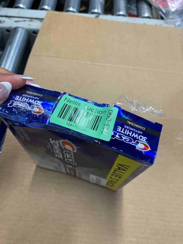 Photo 1 of ***MISSING ITEM***Crest 3D White Advanced Charcoal Teeth Whitening Toothpaste with Fluoride, 3.3 oz, Pack of 3