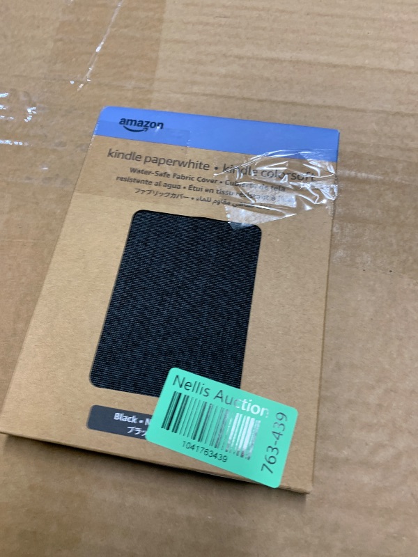 Photo 1 of All-new Amazon Kindle Paperwhite and Kindle Colorsoft Signature Edition Case, Lightweight and Water-Safe, Foldable Protective Cover - Fabric
