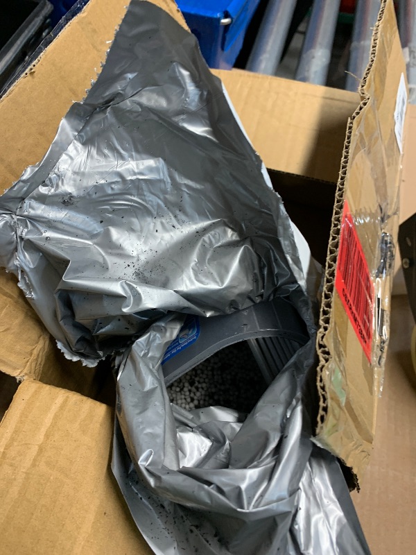 Photo 1 of DampRid Fragrance Free Disposable Moisture Absorber with Activated Charcoal, 18 oz (Pack of 3) Moisture Absorber & Odor Remover, Lasts Up To 60 Days, No Electricity Required