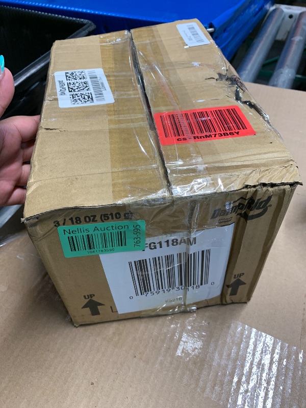 Photo 1 of DampRid Fragrance Free Disposable Moisture Absorber with Activated Charcoal, 18 oz (Pack of 3) Moisture Absorber & Odor Remover, Lasts Up To 60 Days, No Electricity Required