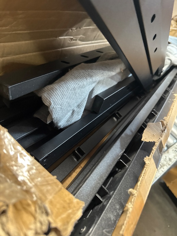 Photo 1 of ***STOCK PHOTO REFERENCE ONLY*** Wulanos Queen Size Bed Frame, 3500lbs Heavy Duty Metal Platform with Steel Slats Support, Sturdy and Noise-Free, 14 Inches High Bedframes with Ample Storage, No Box Spring Needed