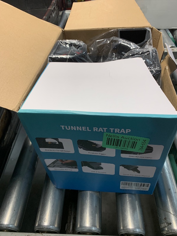 Photo 1 of VASAMOMO Large Rat Trap, Humane Dual-Entry Tunnel Traps for Rat, Mice & Chipmunks, Instant Kill Rodent Snap Trap with Sensitive Trigger and Powerful Jaws, for Both Indoor & Outdoor,Pack of 4