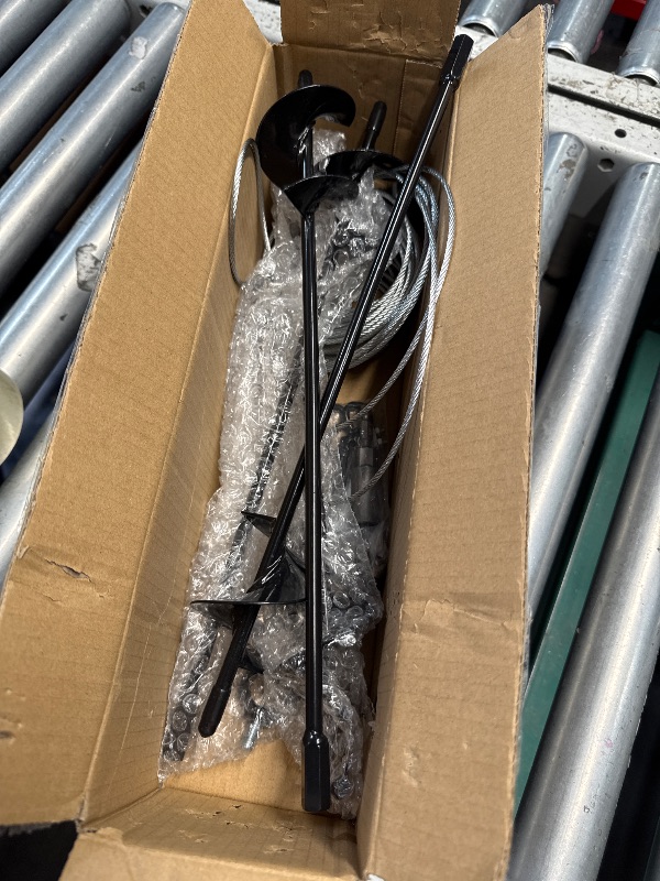 Photo 1 of (PARTIAL SET) hannger 4 Pack 18" Ground Anchors Shed Anchor Kit with 1/8" Galvanized Cable & Turnbuckles, Heavy Duty Earth Anchors for Sheds Canopy Gazebo Dog Runs Carport Tent