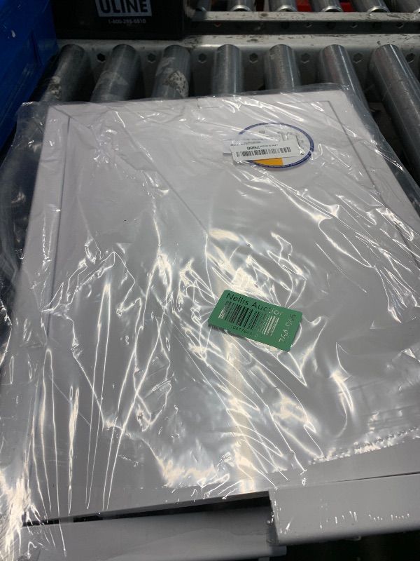 Photo 1 of * FRAME IS BROKEN*
12" x 16" White Plastic Access Panel. Service Shaft Door Panel. Plumbing, Electricity, Heating, Alarm Wall Access Panel for Drywall. Bathroom Services Access Hole Cover. (12" x 16")