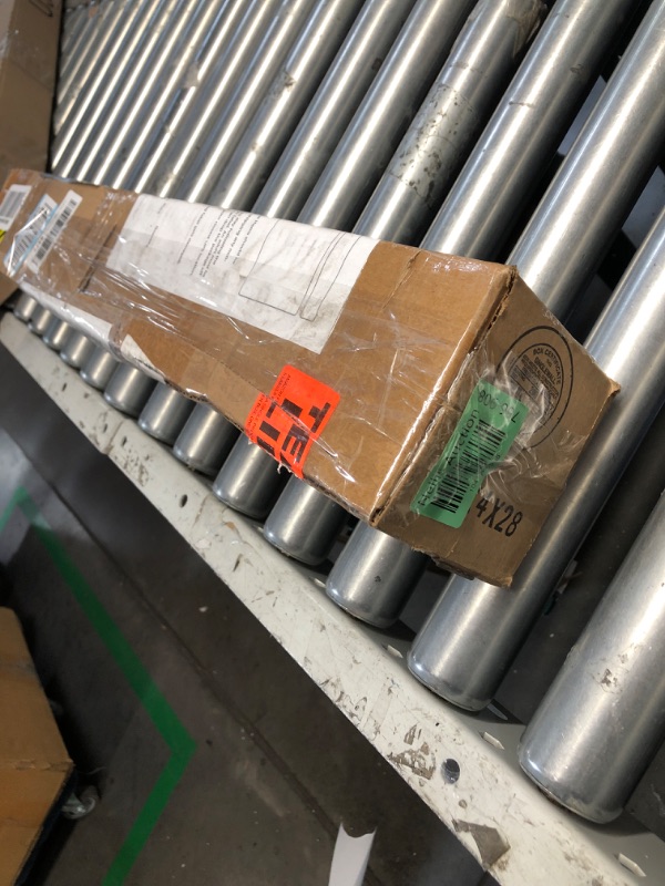 Photo 1 of ***(PARTS ONLY/ MISSING PARTS/ NON FUNCTIONAL)***Rod Desyne 100-50-282CL Bun 1" Ceiling Curtain Rod/Room Divider, 28-48 inch, Black