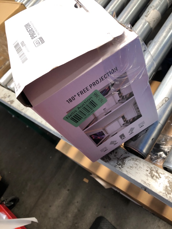 Photo 1 of ?Electric Focus?Magcubic Mini Projector 4K Support, Portable Projector with WiFi 6 and Bluetooth 5.4, Smart Proyector, 5W Soundbase Speaker, 180° Rotation for Home Theater HY300 Ultra