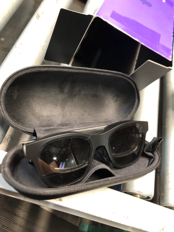 Photo 1 of XREAL Air AR Glasses, Smart Glasses with Massive 201" Micro-OLED Virtual Theater, Augmented Reality Glasses, Watch, Stream, and Game on PC/Android/iOS–Consoles & Cloud Gaming Compatible