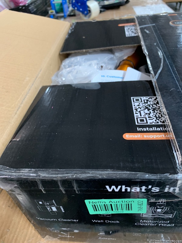 Photo 1 of (sold for parts only) Tikom V500 Cordless Vacuum Cleaner for Home, 40000Pa/450W Stick Vacuum with LED Touch Screen