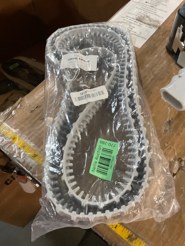 Photo 1 of (2 Pack) Replacement Gray Tracks for Maytronics Dolphin Robotic Pool Cleaners with Part Number 9983152-R2 Dolphin Parts
