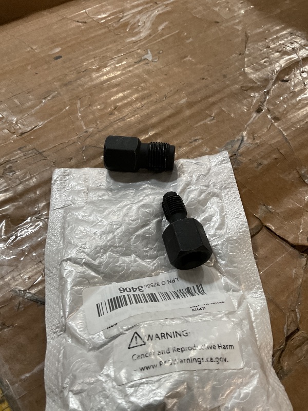 Photo 1 of 2PCS Oxygen Sensor Thread Chasers M18 x 1.5mm and M12 x 1.25mm thread chasers with 3/8” drive to clean and repair damaged threads
