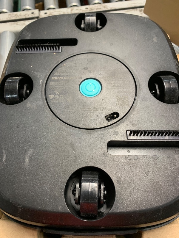 Photo 1 of (sold for parts)  Cordless Robotic Pool Cleaner, Lasts 90 Min, Automatic Vacuum for Above-Ground Pools up to 860 Sq.ft, Portable, Self-Parking, Orange