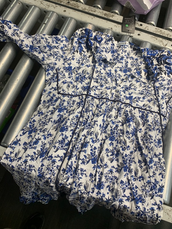 Photo 1 of (see all images) PRETTYGARDEN Womens Dresses 2025 Summer (Striped Blue White, Medium) 