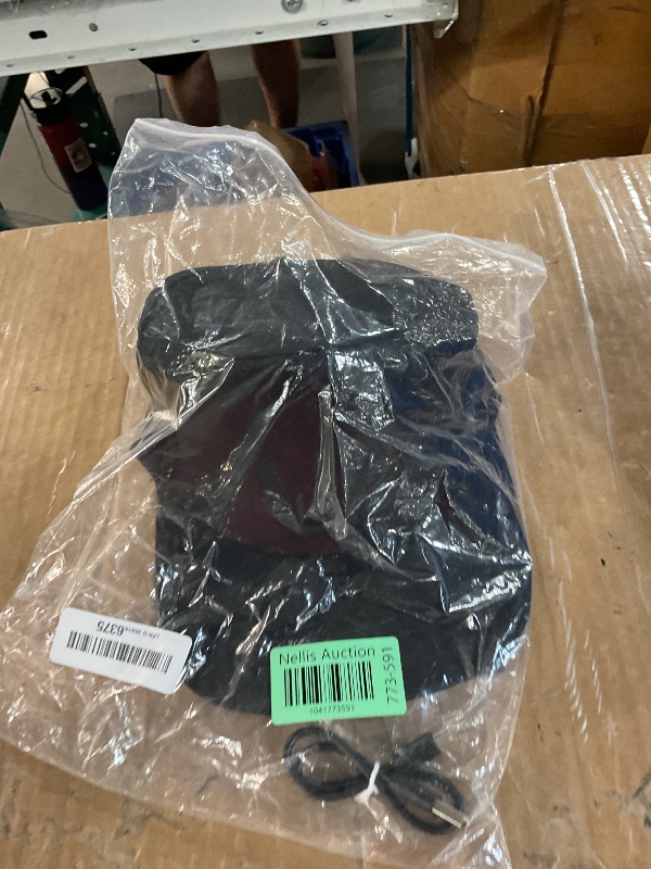Photo 1 of ***(USED/ UNABLE TO TEST ITEM)***LIOVODE LED Hats, Baseball Caps Bluetooth Full Color Display Message Costume Cool Novelty Hat for Party Black