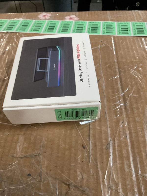 Photo 1 of ***(PARTS ONLY/ NON FUNCTIONAL/ SEE NOTES)***iVANKY 14-in-1 RGB 4K@144Hz Docking Station for Steam Deck OLED/ROG Ally X/Lenovo Legion Go, Foldable Dock with HDMI Gigabit Ethernet 10Gbps USB 3.2, SD/TF Slots, 1Gbps Ethernet, 100W USB-C Charge