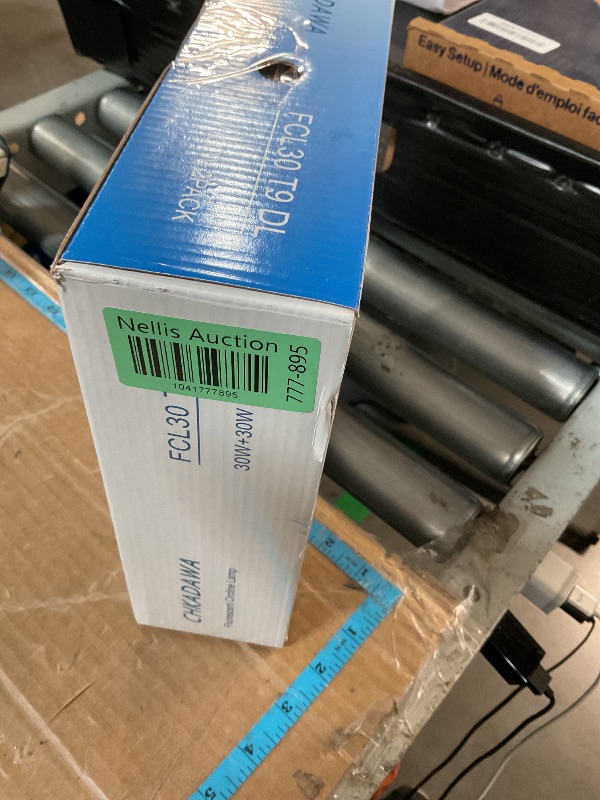 Photo 1 of CHKADAWA FC9T9 9 inch Circline Light Bulbs T9 30W, FCL30 Circular Fluorescent Lamp Round 30 Watts Bulb Replacement for Ceiling Fan Fixture, Daylight DL 6500K, G10q 4 Pin Base, 2 Pack