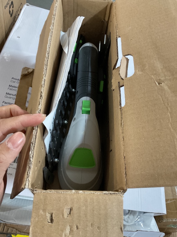 Photo 1 of ****FOR PARTS ONLY***MISSING CHARGER AND BATTERY***
ALDIPRO 2-in-1 Cordless Hedge Trimmer and Grass Shears 7.2V Handheld Small Electric Bush Trimmer, 2.0Ah Rechargeable Battey Powered Shrub Trimmers for Garden, Yard, Lawn Care