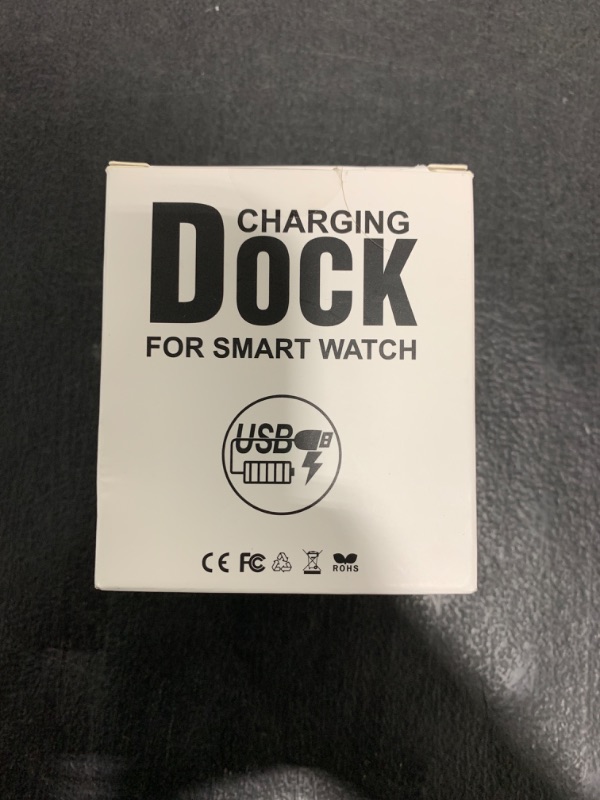 Photo 1 of 2PACK Charging Dock Compatible with Fitbit Versa/Lite/SE,(not for Versa 2) Charger, Cord Stand and Screen Protectors for Smart Watch