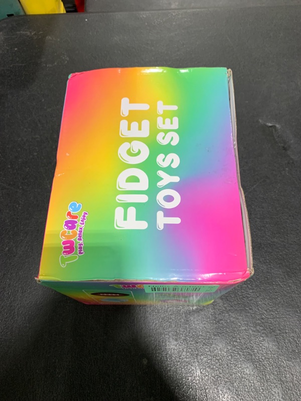 Photo 1 of 120 Pcs Fidget Toys Pack, Pop Sensory Party Favors Set Gifts for Kids Adults Boy Girl Stocking Stuffers Autistic Bulk Goodie Bag Filler Treasure Box Classroom Prizes School