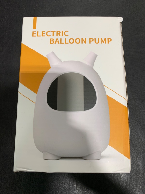 Photo 1 of Balloon Pump Electric, SPLAKS Balloons Inflator Air Pump Portable Balloon Blower for Garland Arch, Party Decoration, Birthday, Gender Reveal, Graduation