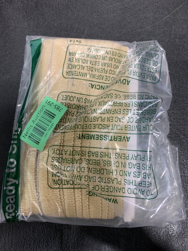 Photo 1 of 27 Yards Polyester Fringe,1inch Wide Tassel Fringe Trim,Decorative Lace Ribbon Boho Fabric Border Trim for Girls Clothing Curtain Dress Skirt Bag Sewing Craft(Beige)