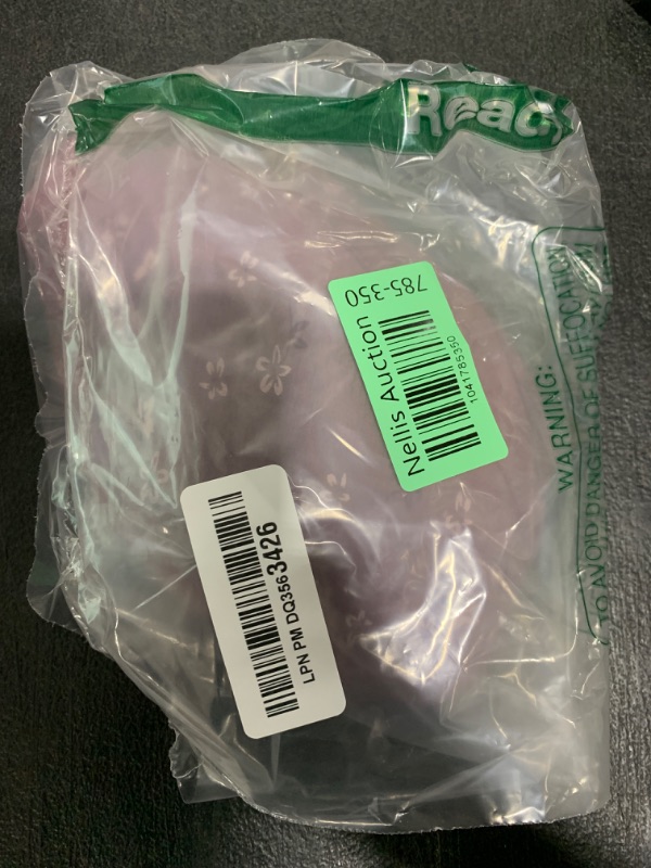 Photo 1 of Daisy Bras for Older Women No Underwire Front Closure Comfort Senior Wireless Snap Closing Bra Purple 40C